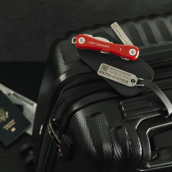 RecoverID Mini Lost & Found Recovery Tag; Stainless Steel, Fits Inside KeySmart, 1 Pack - Image 2
