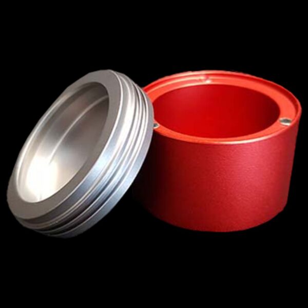 TEC Accessories Inc Min-E-Vault Storage Container, Red