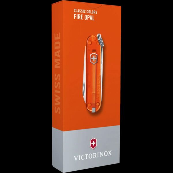 Victorinox Classic SD Transparent Fire Opal - Image 3