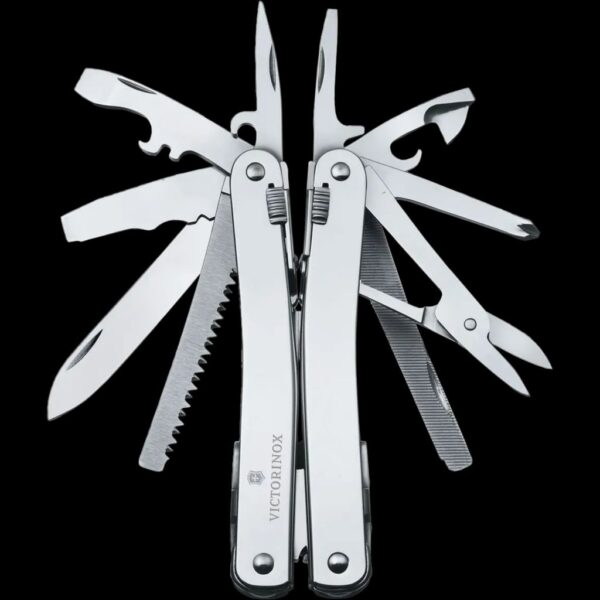 Victorinox SwissTool Spirit X Plus Ratchet with Leather Pouch