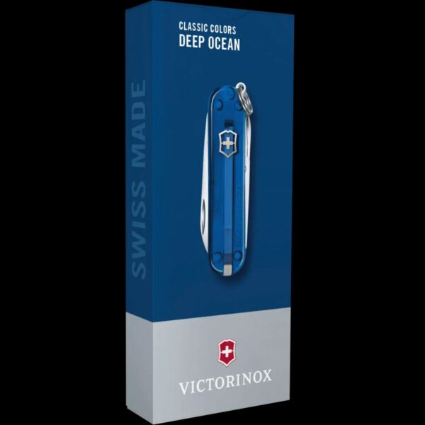 Victorinox Classic SD Transparent Deep Ocean - Image 2