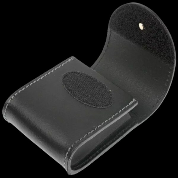 Victorinox Belt Pouch, Leather, 102 mm, Black - Image 2
