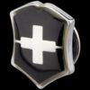 Victorinox Pin Cross & Shield metal, black