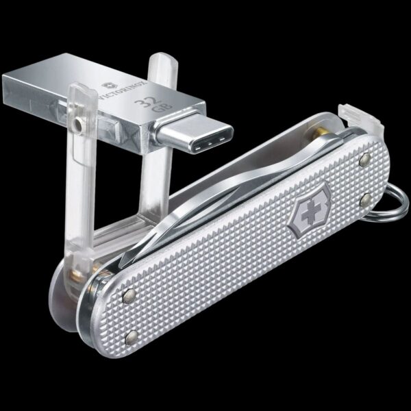 Victorinox Jetsetter@work, 58 mm, Silver, USB 3.0/3.1, 32GB, Blister - Image 2