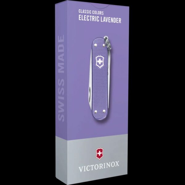 Victorinox Classic SD Alox Colors, Electric Lavender - Image 3