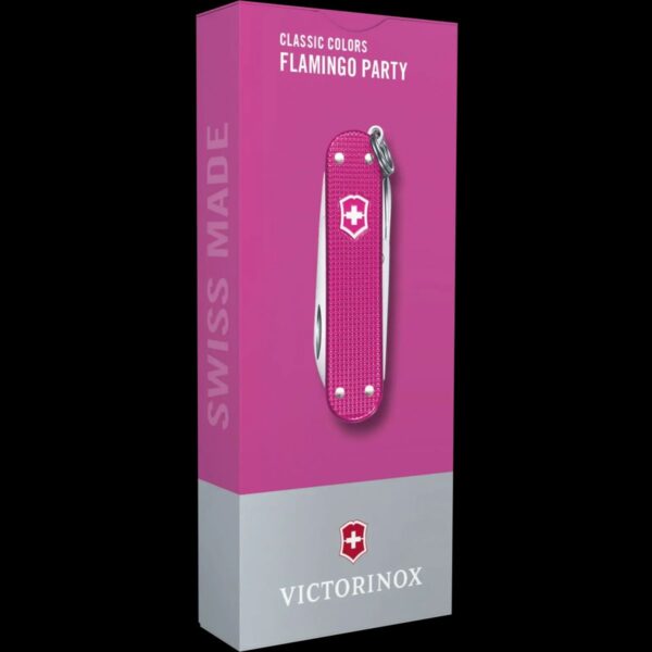 Victorinox Classic SD Alox Colors, Flamingo Party - Image 3
