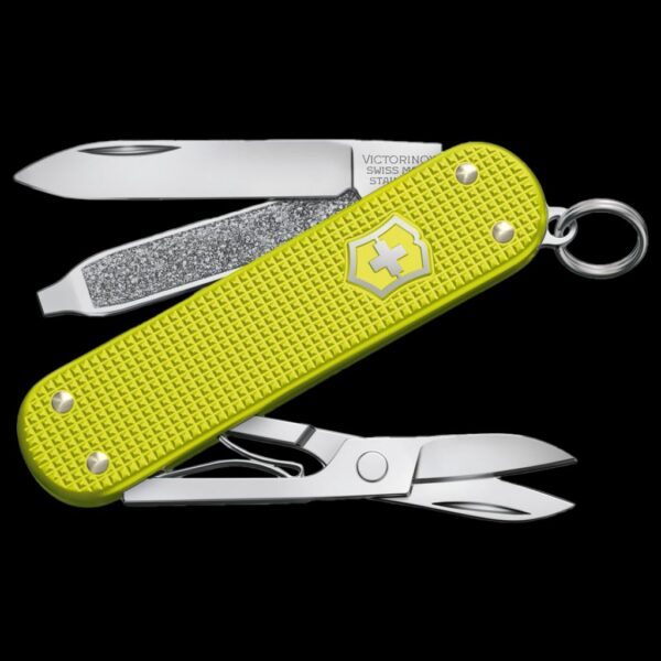 Victorinox Classic SD Alox Limited Edition 2023 - Electric Yellow