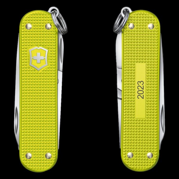 Victorinox Classic SD Alox Limited Edition 2023 - Electric Yellow - Image 3