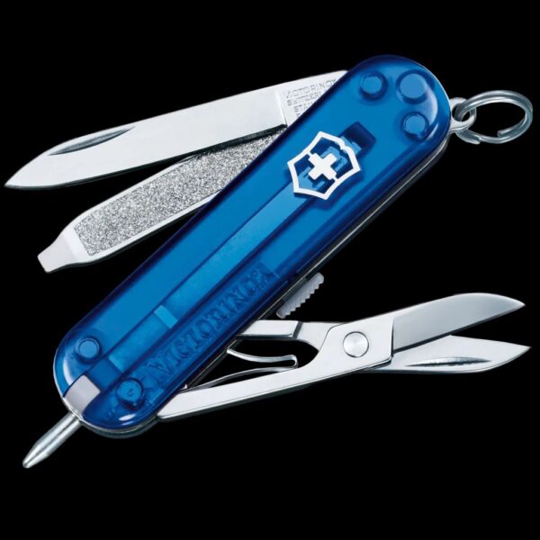 Victorinox Signature, Sapphire Translucent