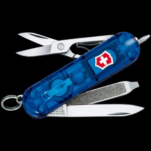 Victorinox Signature Lite, Blue Translucent