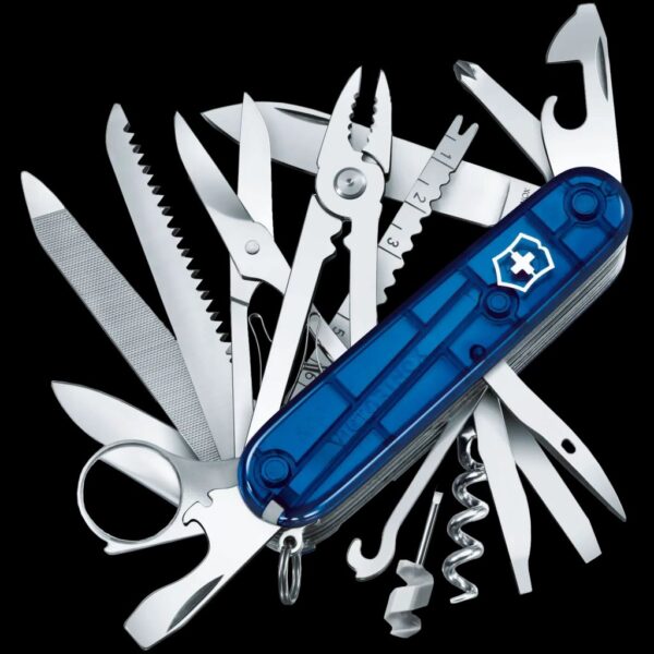 Victorinox Swiss Champ, Blue Translucent