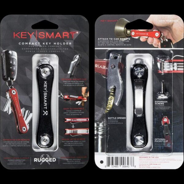 KeySmart Rugged Aluminum Compact Key Organiser - Image 9