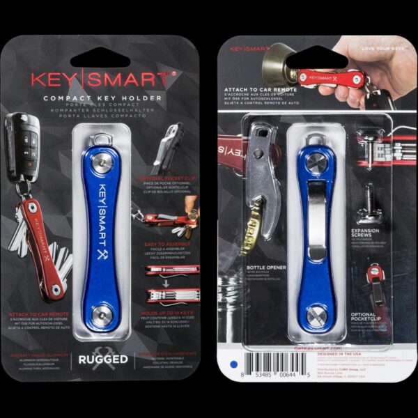 KeySmart Rugged Aluminum Compact Key Organiser - Image 9