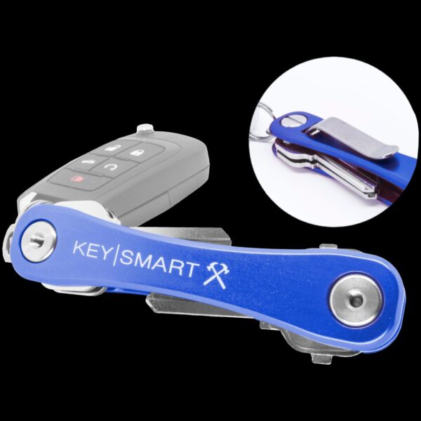 KeySmart Rugged Aluminum Compact Key Organiser