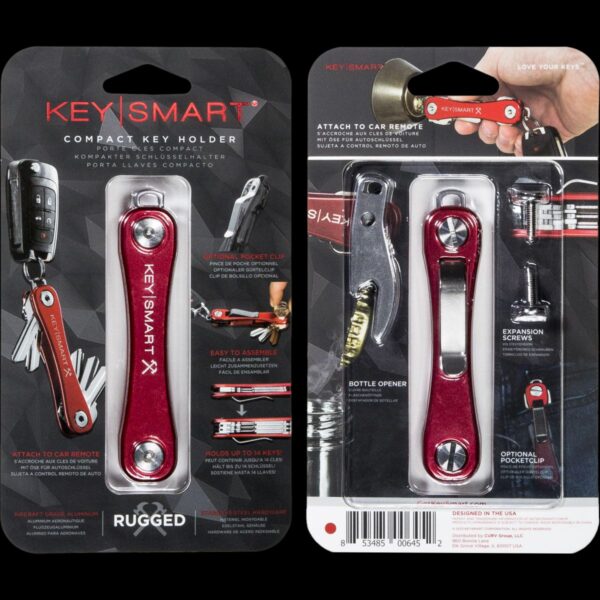 KeySmart Rugged Aluminum Compact Key Organiser - Image 18