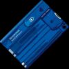 Victorinox Quattro Swiss Card Blue Transparent