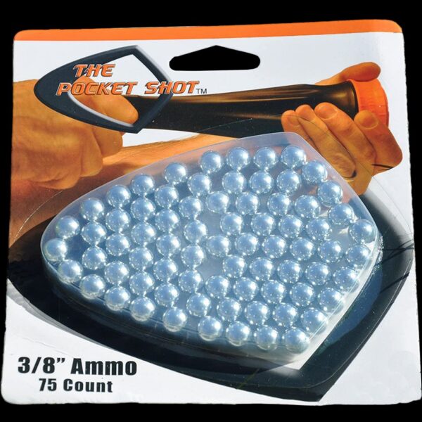 The Pocket Shot 3/8" Steel Ball, Pack of 75