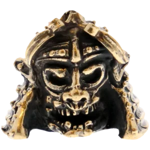 Lion ARMory Dead Samurai Bead in Brass