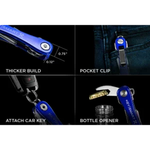 KeySmart Rugged Aluminum Compact Key Organiser - Image 6