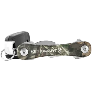 KeySmart Rugged Aluminum Compact Key Organiser, Mossy Oak