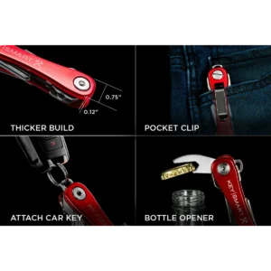 KeySmart Rugged Aluminum Compact Key Organiser - Image 8