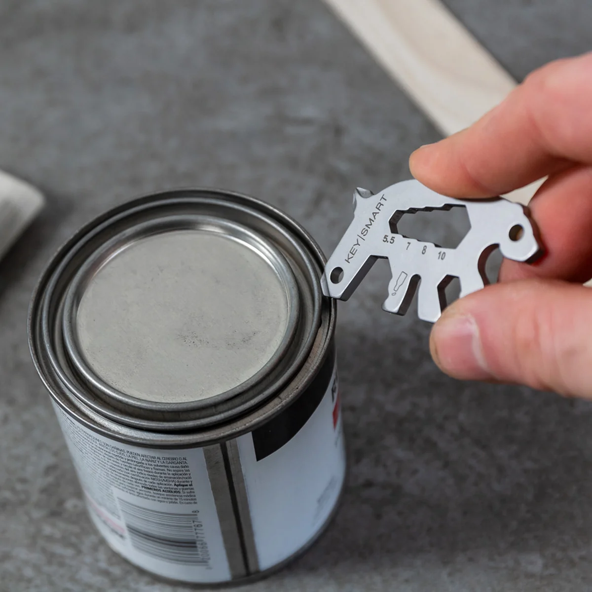 KeySmart Alltul Multitool Animal Series | Stainless Steel | Bear - Image 3