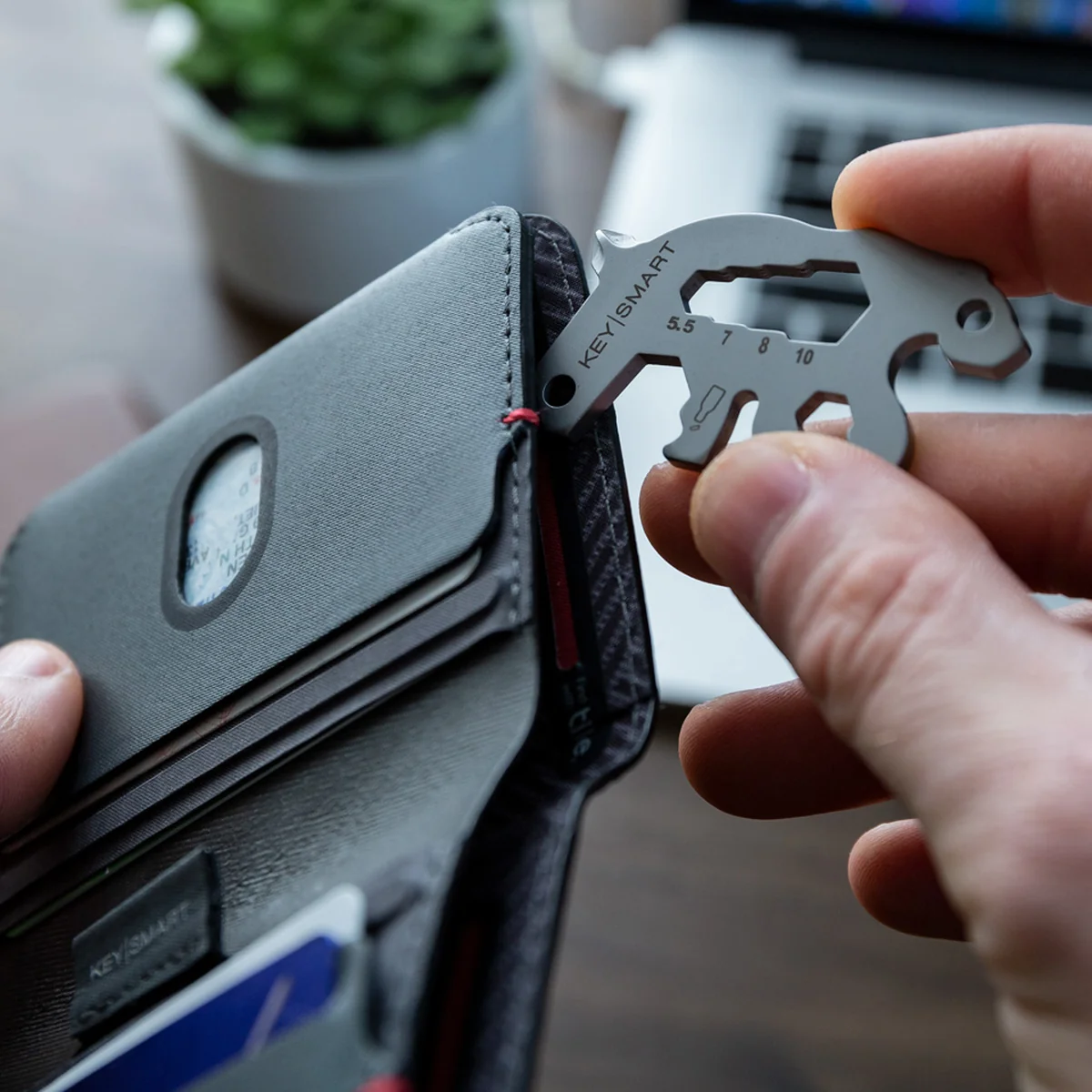 KeySmart Alltul Multitool Animal Series | Stainless Steel | Bear - Image 7
