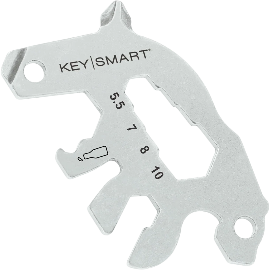 KeySmart Alltul Multitool Animal Series | Stainless Steel | Bear