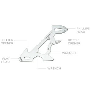 KeySmart Alltul Multitool Animal Series | Stainless Steel | Dino - Image 9