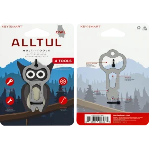 KeySmart Alltul Multitool Animal Series | Stainless Steel | Owl - Image 12
