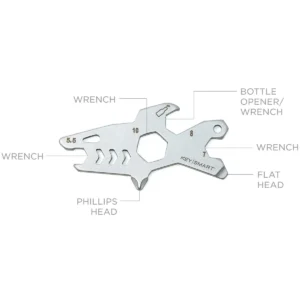 KeySmart Alltul Multitool Animal Series | Stainless Steel | Shark - Image 11