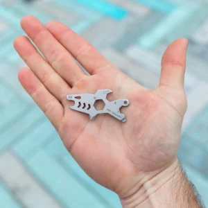 KeySmart Alltul Multitool Animal Series | Stainless Steel | Shark - Image 5