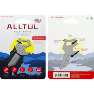 KeySmart Alltul Multitool Animal Series | Stainless Steel | Wolf - Image 6