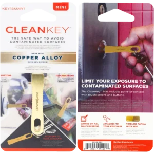 KeySmart CleanKey Mini | Copper Alloy Stylus - Image 6