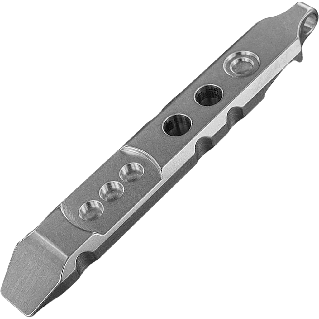 TEC Accessories Inc Ti-Pry Titanium Pry Bar, Keychain Edition