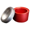 TEC Accessories Inc Min-E-Vault Storage Container, Red