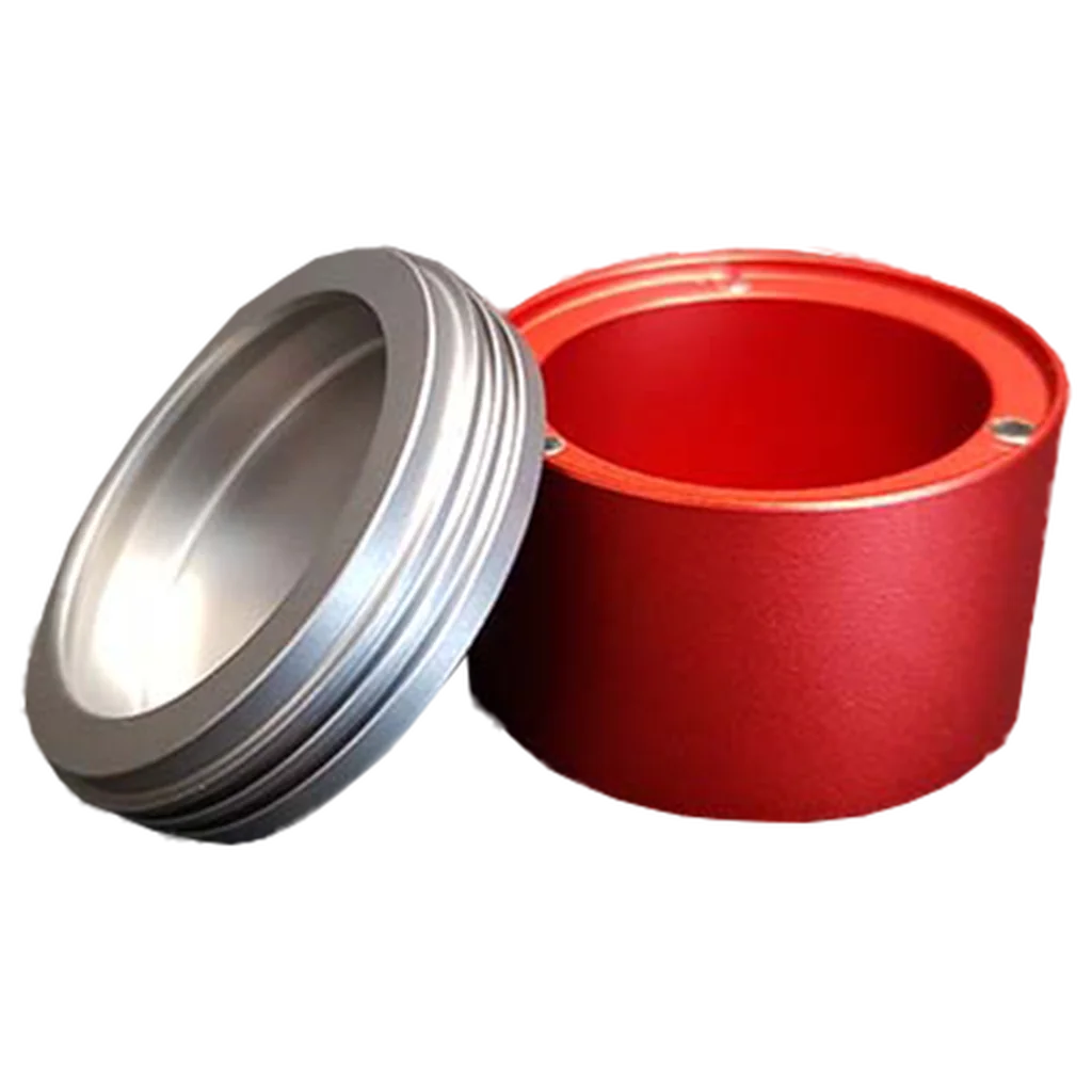 TEC Accessories Inc Min-E-Vault Storage Container, Red