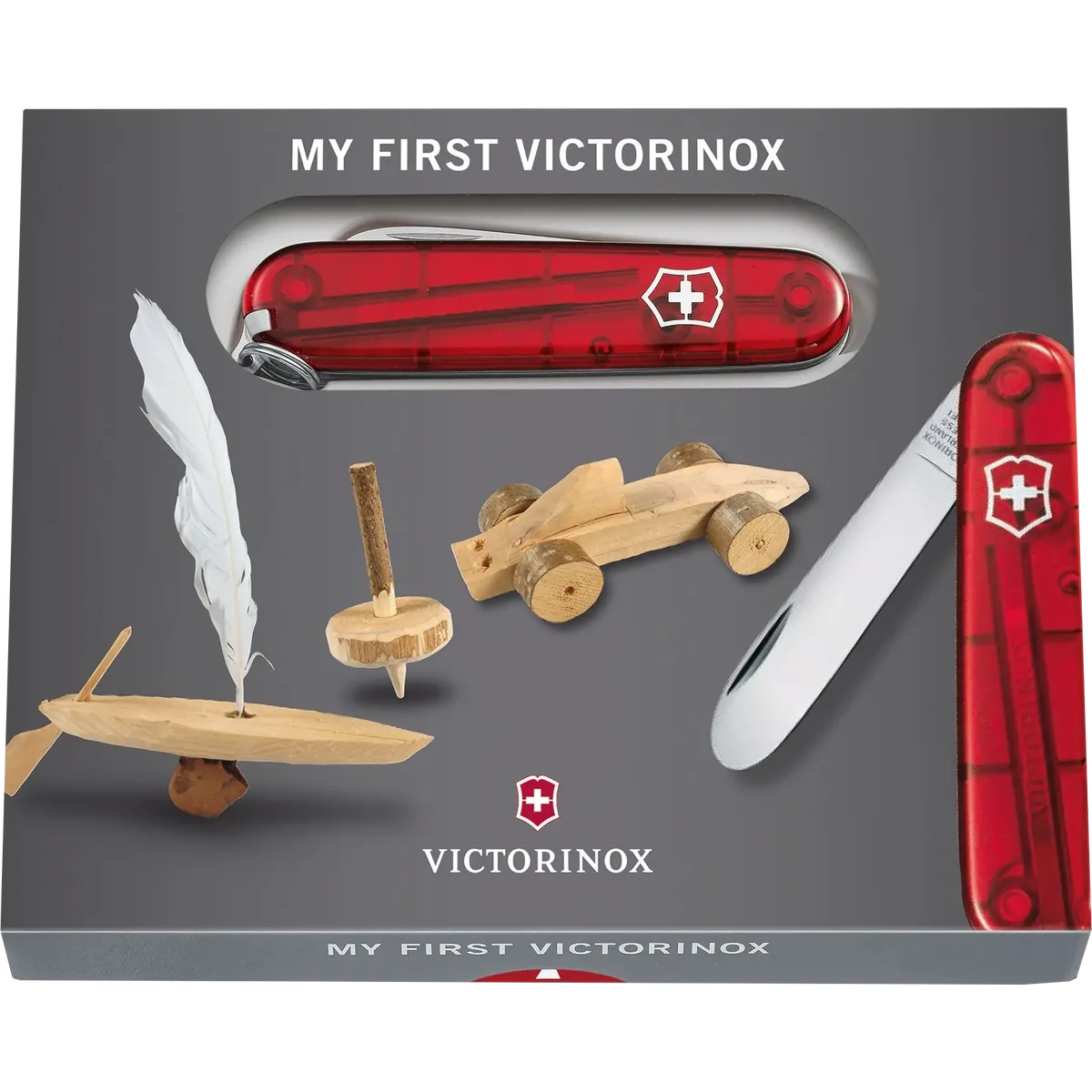 My First Victorinox, Red Transparent - Image 2