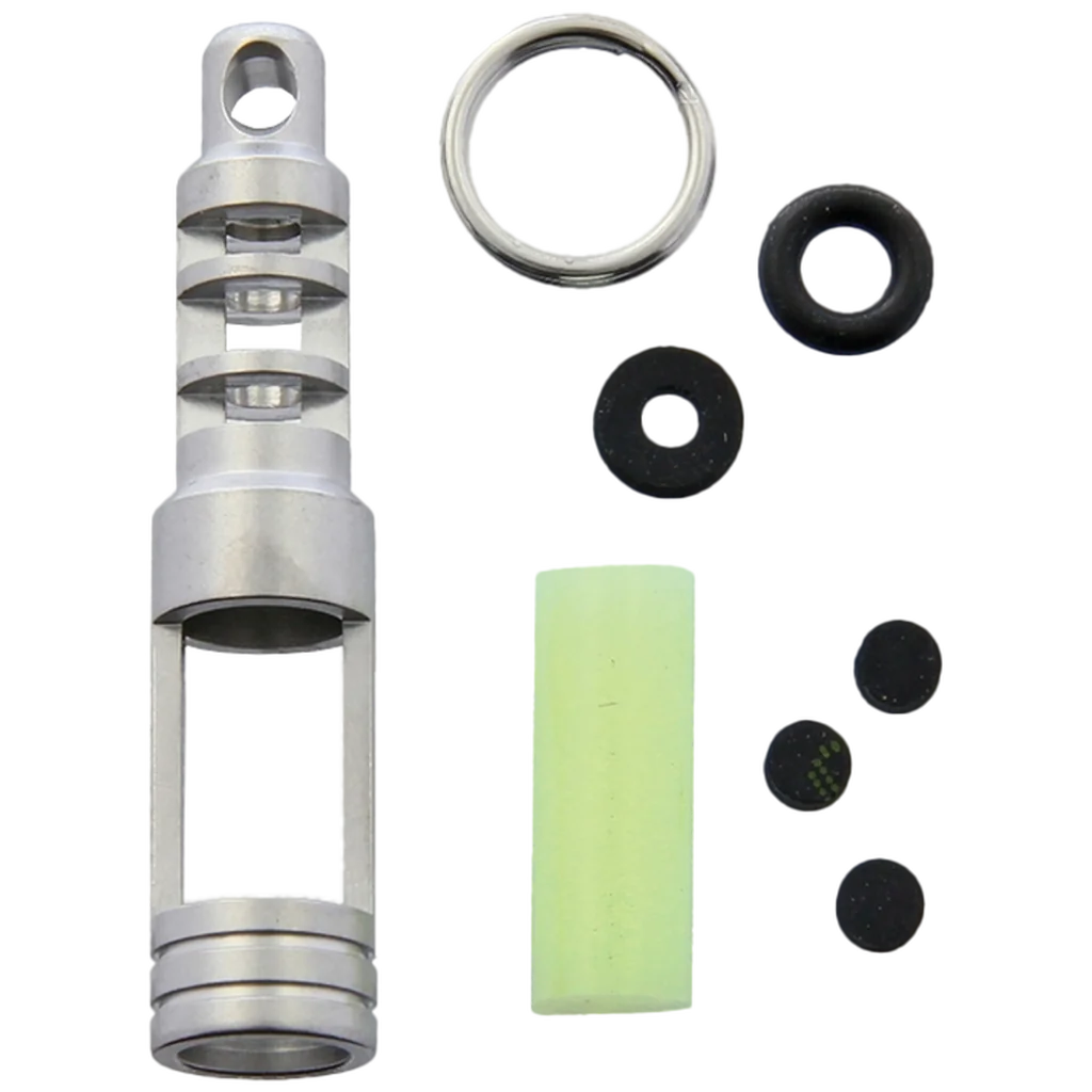 TEC Accessories Inc TEC Chain Reaction Isotope Fob, Aqua