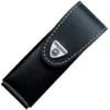 Victorinox Belt Pouch, Leather, 122 mm, Black, Up to 6 Layers