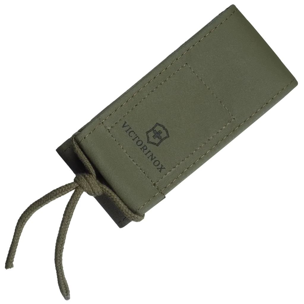 Victorinox Belt Pouch, Leather Imitation, 121 mm, Olive, For Swiss Tool Spirit