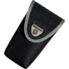 Victorinox Black Nylon Pouch with Hook-and-Loop Fastener