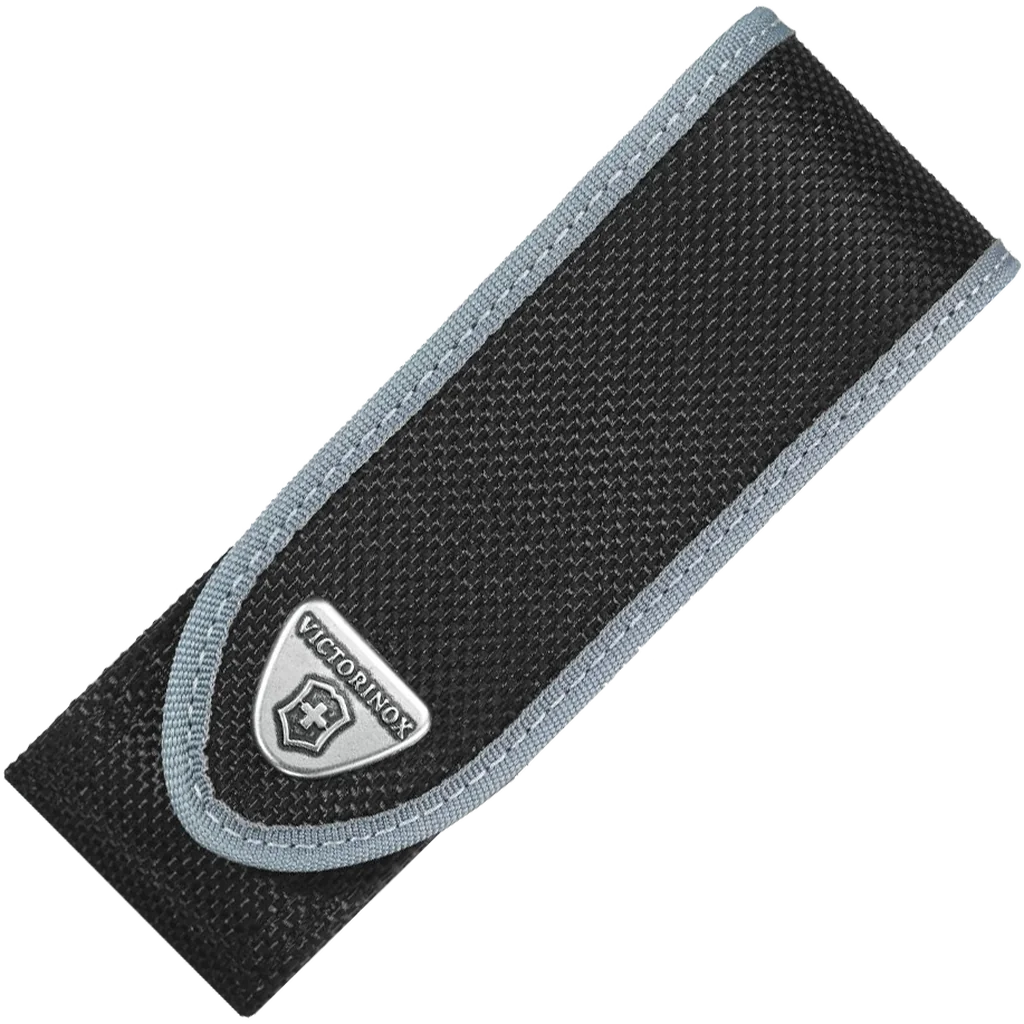 Victorinox Black Nylon Pouch with Hook-And-Loop Fastener