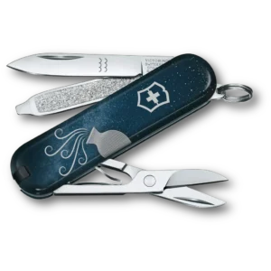 Victorinox Classic SD, 58 mm, D2C Zodiac Signs, Aquarius