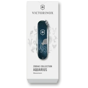 Victorinox Classic SD, 58 mm, D2C Zodiac Signs, Aquarius - Image 2