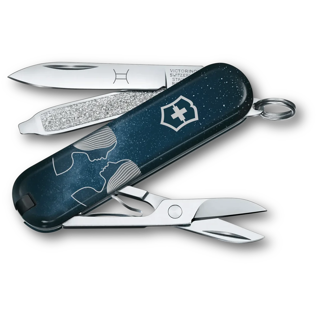 Victorinox Classic SD, 58 mm, D2C Zodiac Signs, Gemini