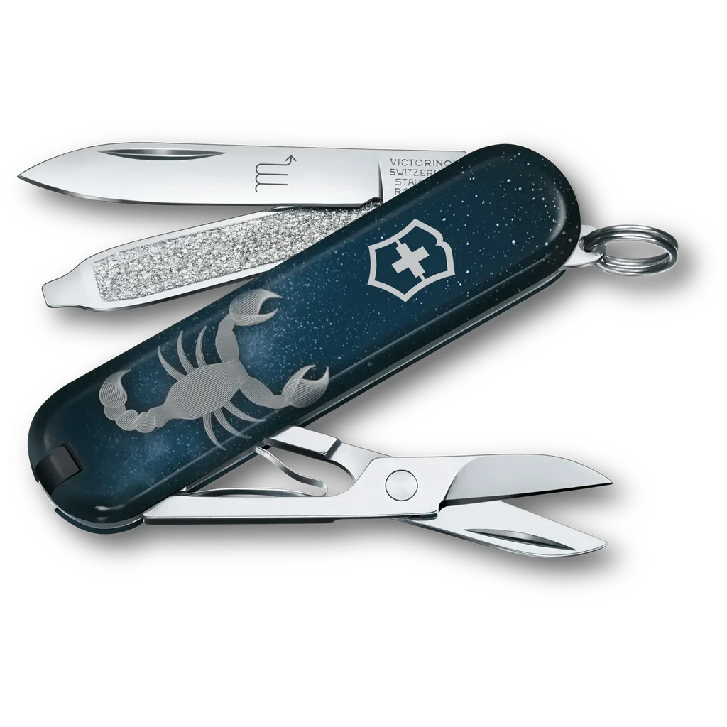Victorinox Classic SD, 58 mm, D2C Zodiac Signs, Scorpio