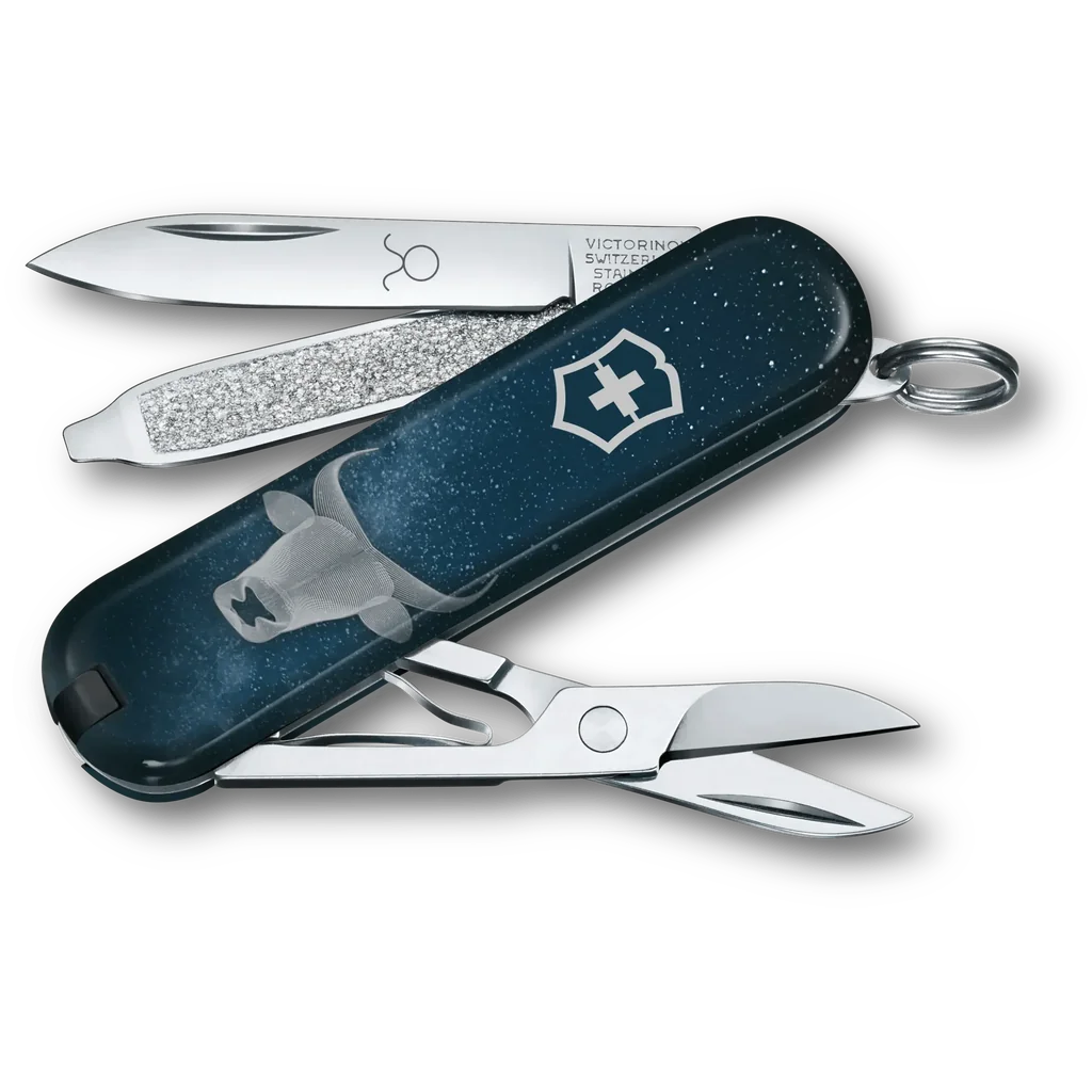 Victorinox Classic SD, 58 mm, D2C Zodiac Signs, Taurus