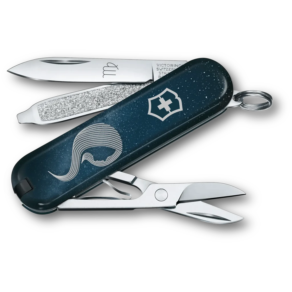 Victorinox Classic SD, 58 mm, D2C Zodiac Signs, Virgo