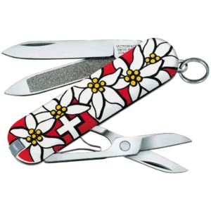 Victorinox Classic SD, 58 mm, Edelweiss